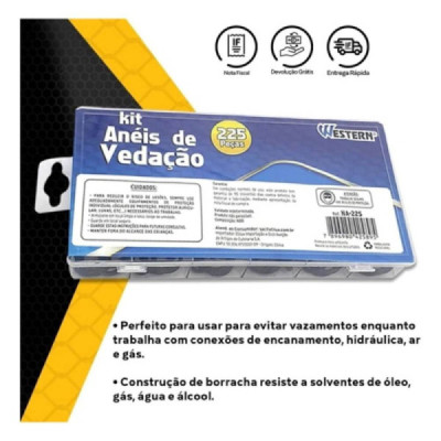 Kit de aneis oring 225 pÇs ref-na 225