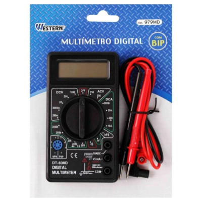 Multimetro digital com bip ref. 979md