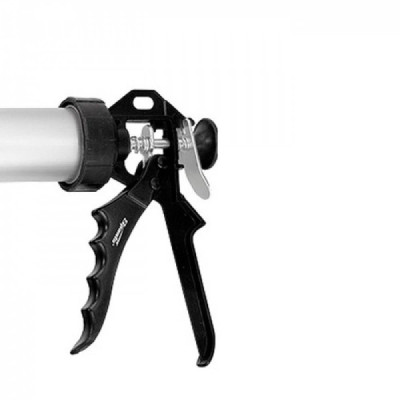 Aplicador de Silicone Fechado alum. 400ml - Sparta