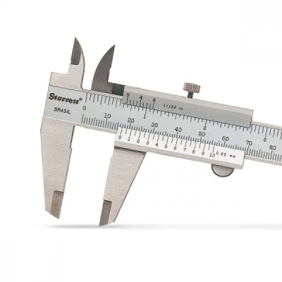 Paquimetro universal 150mm/6 p 0.02mm c/titanio starrett