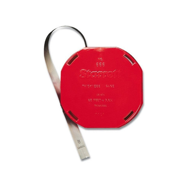 Calibre de folga em rolo (6,1m) 13 x 0.10mm starrett