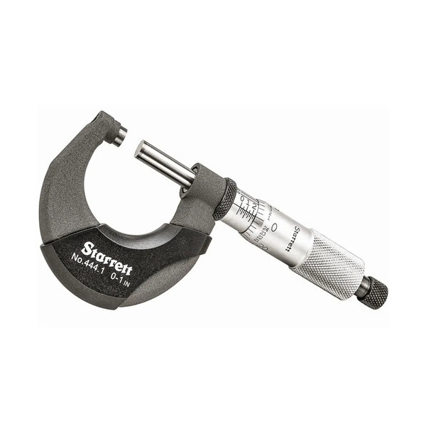 Micrometro externo c/isoladores no arco 50-75 mm starrett