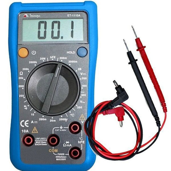 Multimetro digital et-1100a minipa