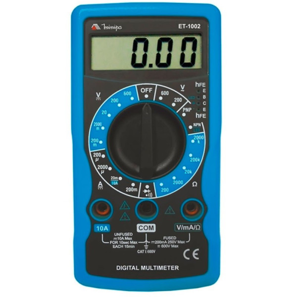 Multimetro digital et-1002 minipa