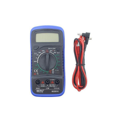 Multimetro digital - 6820010 berg tools