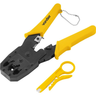 Alicate p/ crimpar rj45 acv245 vonder