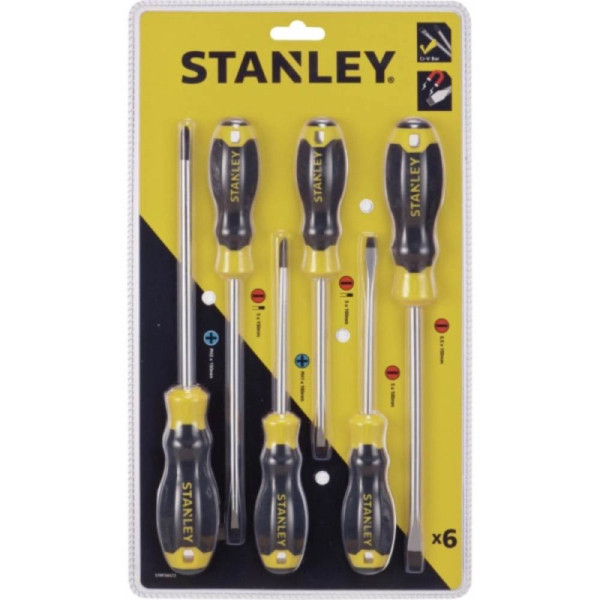 Chave de Fenda/Philips Jogo 6 pçs - Stanley
