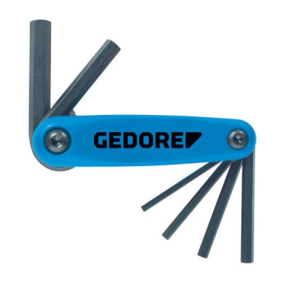 Chave allen mm jgo 2 a 8 c/ 7 pcs 42scl gedore