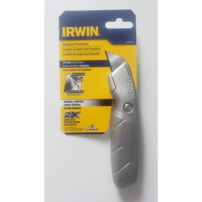 Estilete 18 mm cabo metalico fixo irwin