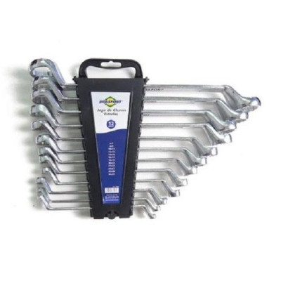 Kit 12 chave estrela jogo 06 a 32 mm ref.6043