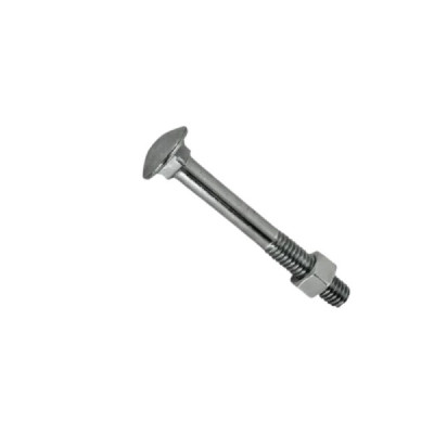 Parafuso Francês c/ Porca 5/16x3 Ferro Zincado c/ 100 pçs