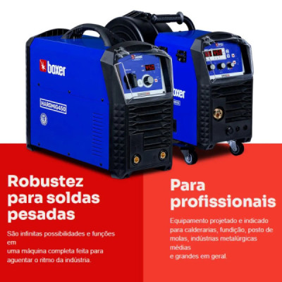 INVERSORA CORTE MULTI 450A 380V HARDMIG450