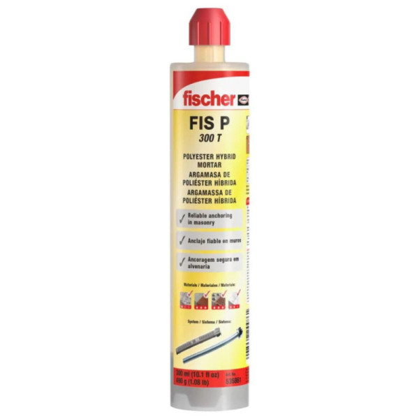 Chumbador Químico Fis P 300t 300ml 490g 1 tubo - Fischer