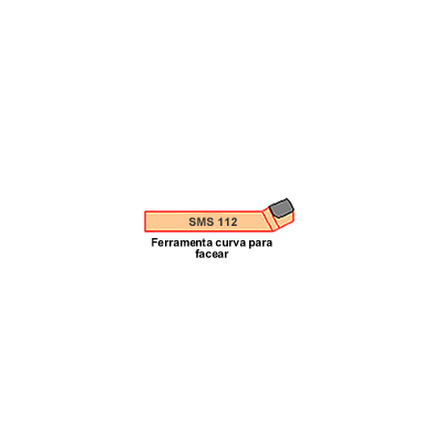 Ferramenta para Torno ISO 112X20 SMS DP30
