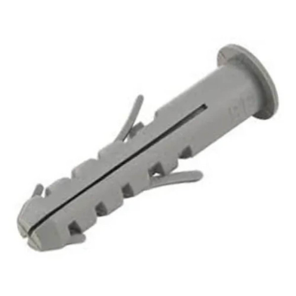 Kit c/ 250 Buchas de Nylon 10mm c/ Aba/Anel