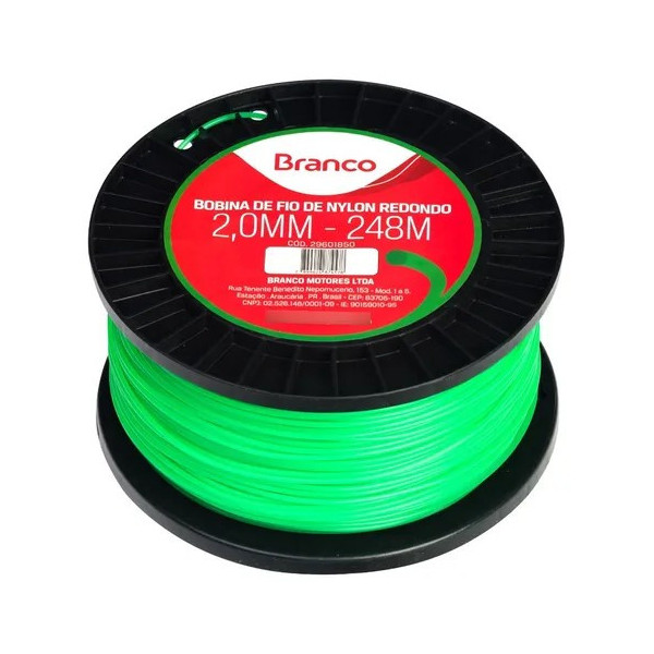 FIO DE NYLON REDONDO 2.5MM 42MTS VM