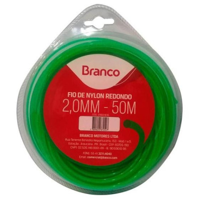 FIO DE NYLON REDONDO 2.5MM 42MTS VM