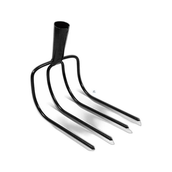 FORCADO 04 DENTES CURVO S/ CABO