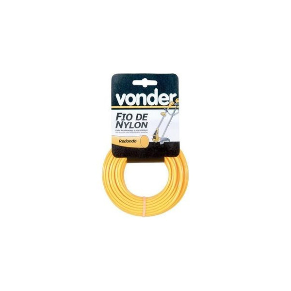 FIO DE NYLON REDONDO 1,3MM C/15M