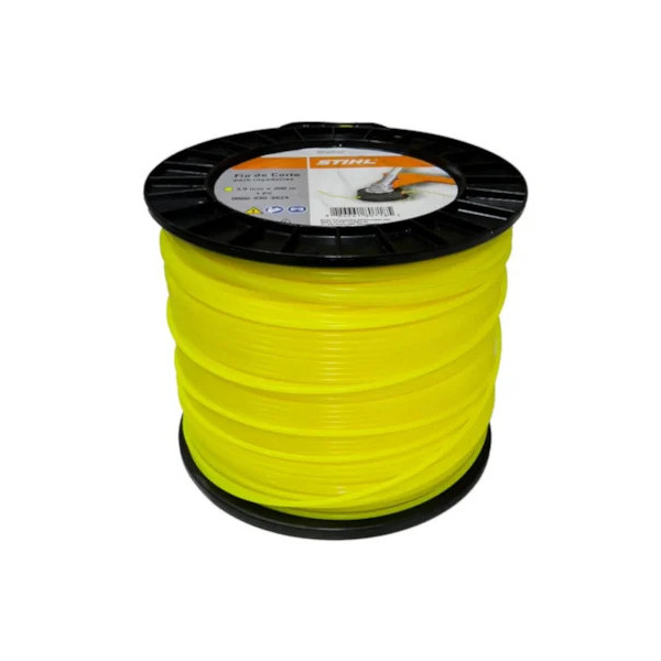 FIO DE NYLON QUADRADO 3.0MM AM POR METRO
