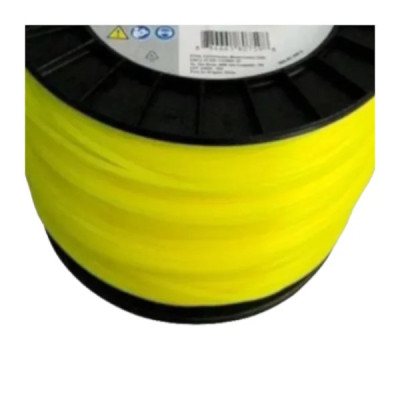 FIO DE NYLON QUADRADO 3.0MM AM POR METRO