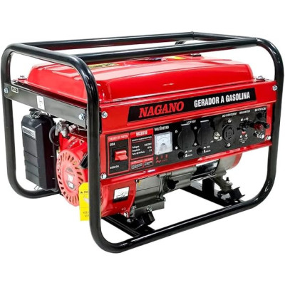GERADOR GASOLINA 3.6 KVA 110/220 PARTIDA MANUAL
