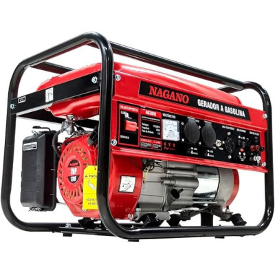 GERADOR GASOLINA 3.6 KVA 110/220 PARTIDA MANUAL