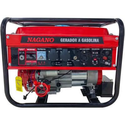 GERADOR GASOLINA 3.6 KVA 110/220 PARTIDA ELET.