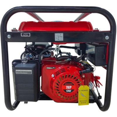 GERADOR GASOLINA 3.6 KVA 110/220 PARTIDA ELET.