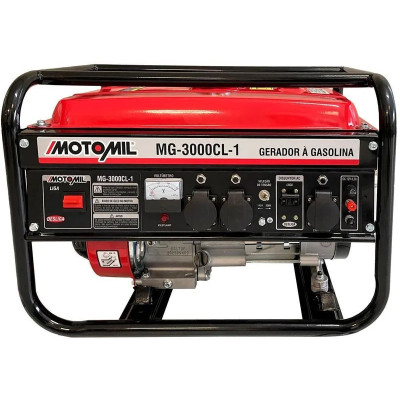 GERADOR GAS. 2.8 KVA MON. 110/220V MG-3000CL-1