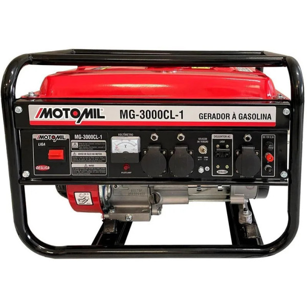 GERADOR GAS. 2.8 KVA MON. 110/220V MG-3000CL-1