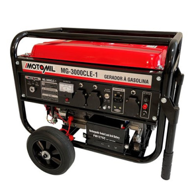 GERADOR GAS. 2.8 KVA MON. 110/220V MG-3000CLE-1