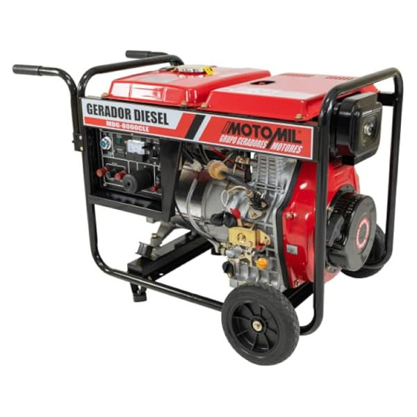 GERADOR DIESEL 8000 VA MON. 110/220V ELETR.