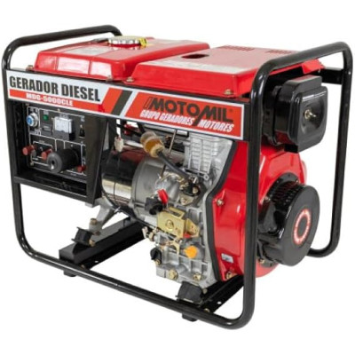 GERADOR DIESEL 5.0 KW MONO 110/230V MDG 5000 CLE