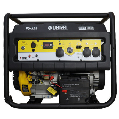 GERADOR A GASOLINA PS-55E 5.5 Kva 7 HP 115/230V 25L PARTIDA ELÉTRICA