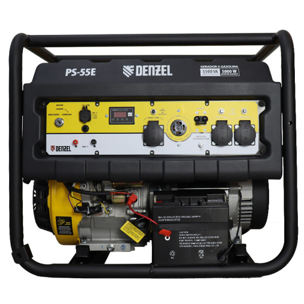 GERADOR A GASOLINA PS-55E 5.5 Kva 7 HP 115/230V 25L PARTIDA ELÉTRICA