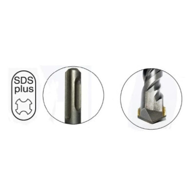 Broca de Widea sds plus 19 x 210 para concreto HT