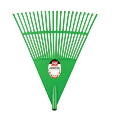 Vassoura de grama 22d pvc c/cabo verde Max