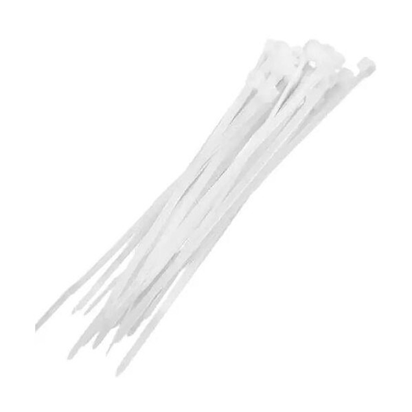 ABRAÇADEIRA NYLON 9,0 X 530 BRANCA C/50