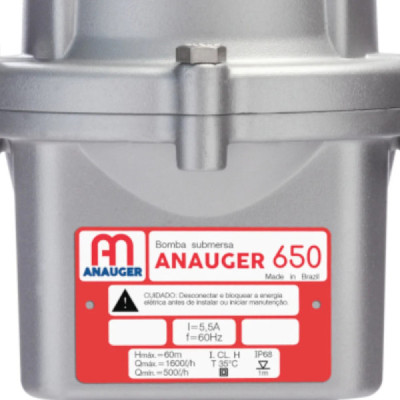 BOMBA SUBMERSA ANAUGER 650 / 220V 60HZ