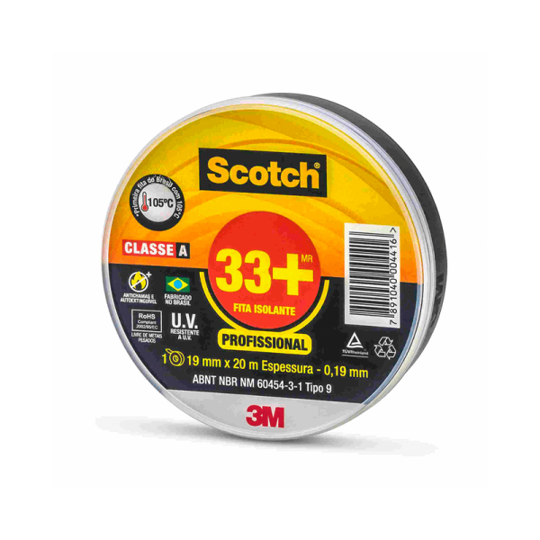 FITA ISOLANTE 19 X 20 MT 33+ SCOTCH