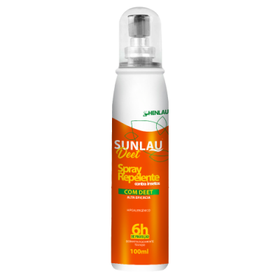 Repelente Contra Insetos Spray DEET 100 ML Henlau