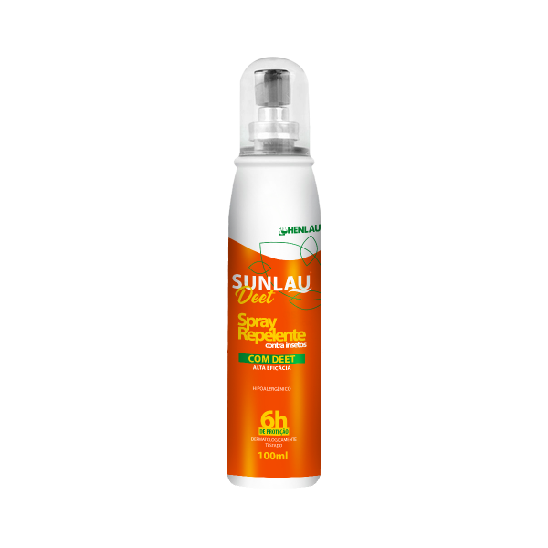 Repelente Contra Insetos Spray DEET 100 ML Henlau