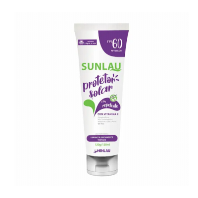 Protetor Solar FPS 60 Sunlau 120 Gr C/ repelente
