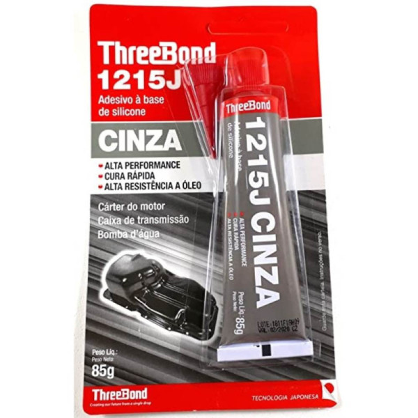 Silicone Neutro Cinza 85G - 1215J Three Bond