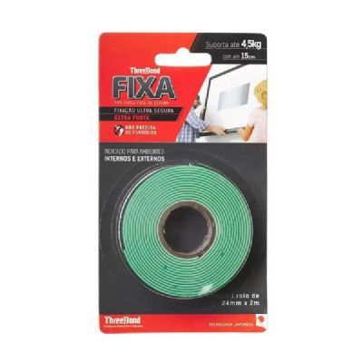 Fita Adesiva Dupla Face 24.0MM X 02MTS Three Bond