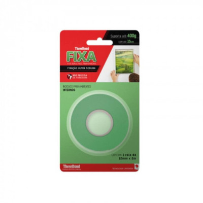 Fita Adesiva Dupla Face 12.0MM X 02MTS Three Bond