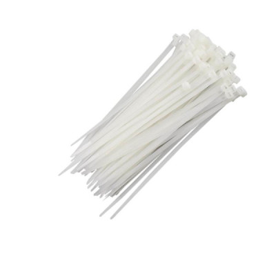 Abraçadeiras Nylon Enforca Gato 7,6 X 500mm branca 50 Unid.