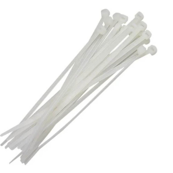 Abraçadeiras Nylon Enforca Gato 8,8 X 765mm branca 50 Unid.