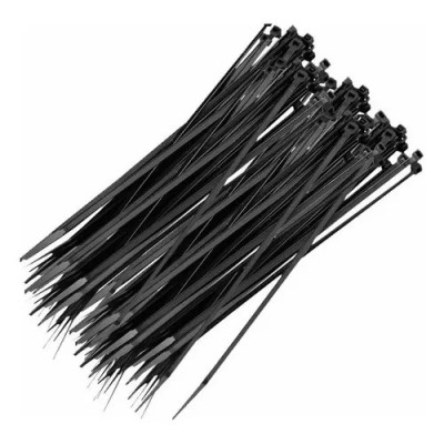 Abraçadeiras Nylon Enforca Gato 4,8 X 390mm preta 100 Unid.